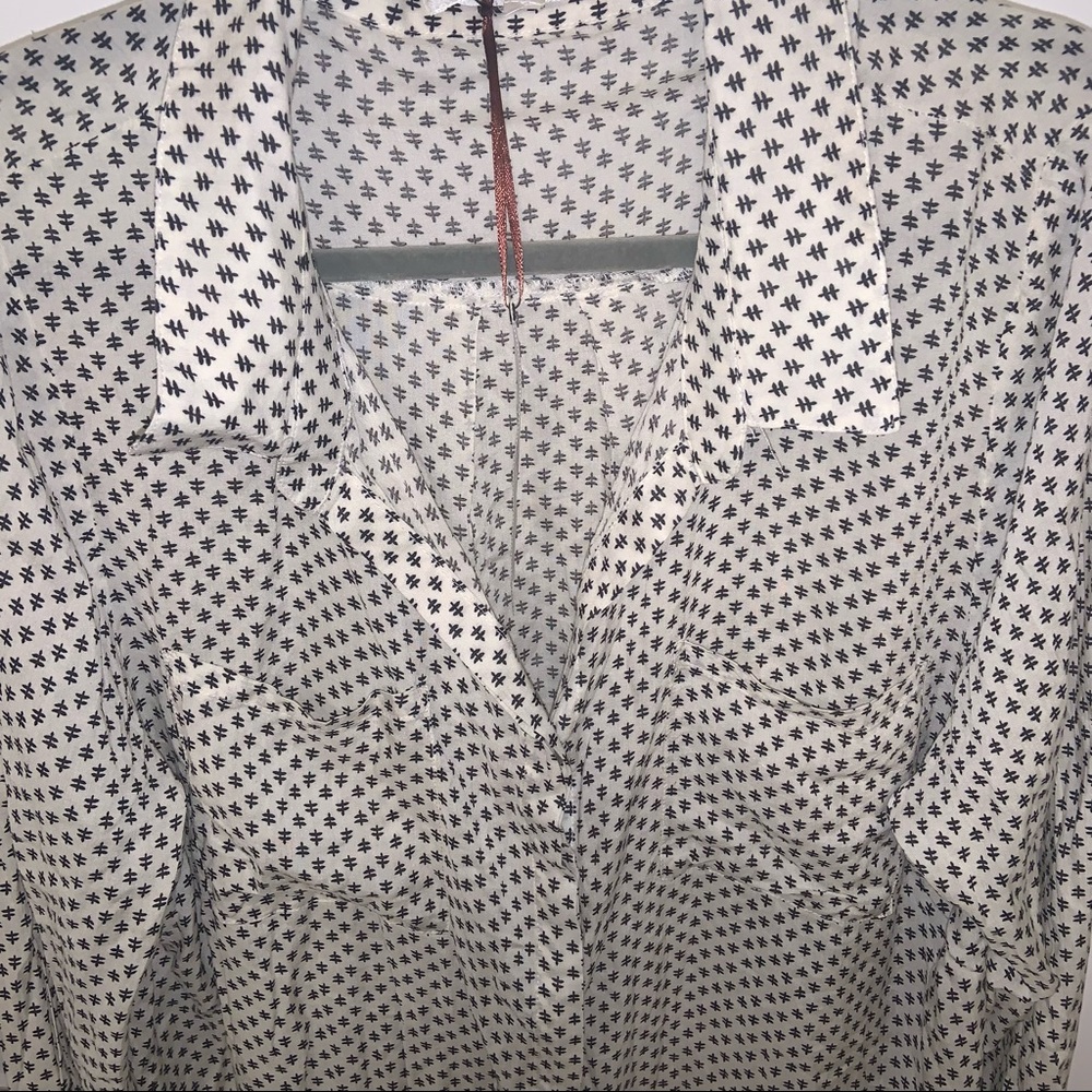 Solitaire Patterned Blouse - Picture 7 of 15